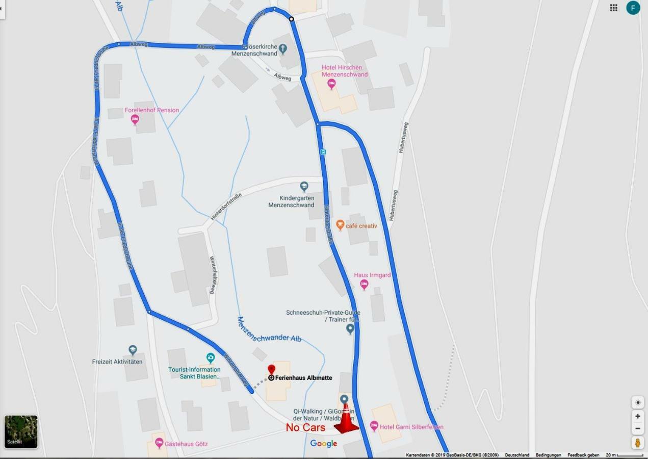 C2 Albmatte-Fewo , Hallenbad Aussenbecken Massagen Nebenan Санкт Блазиен Екстериор снимка